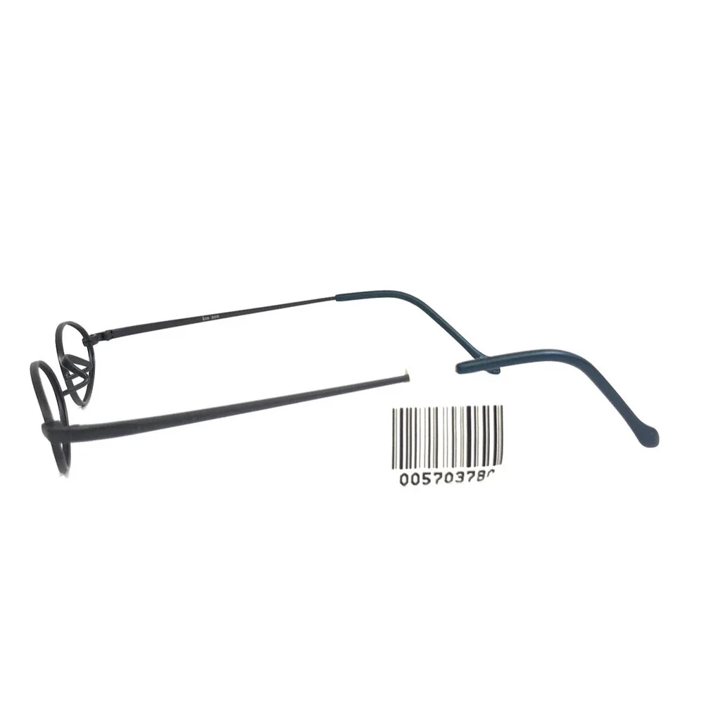 ogi Petite Eyeglasses Frames 502 COL. 57 Matte Navy Blue Oval Wire Rim 40-23-140
